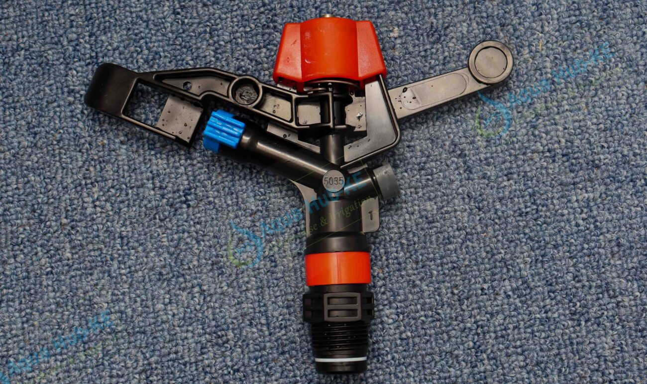 Plastic impact sprinklers